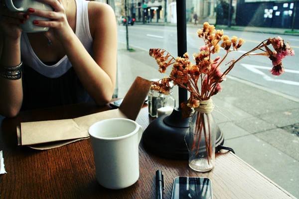 Lunch with my best friend at Finches on Pender